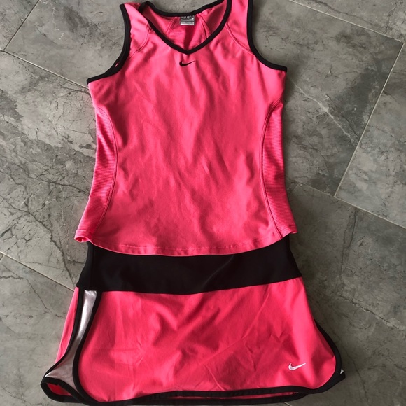 Two piece tennis outfit